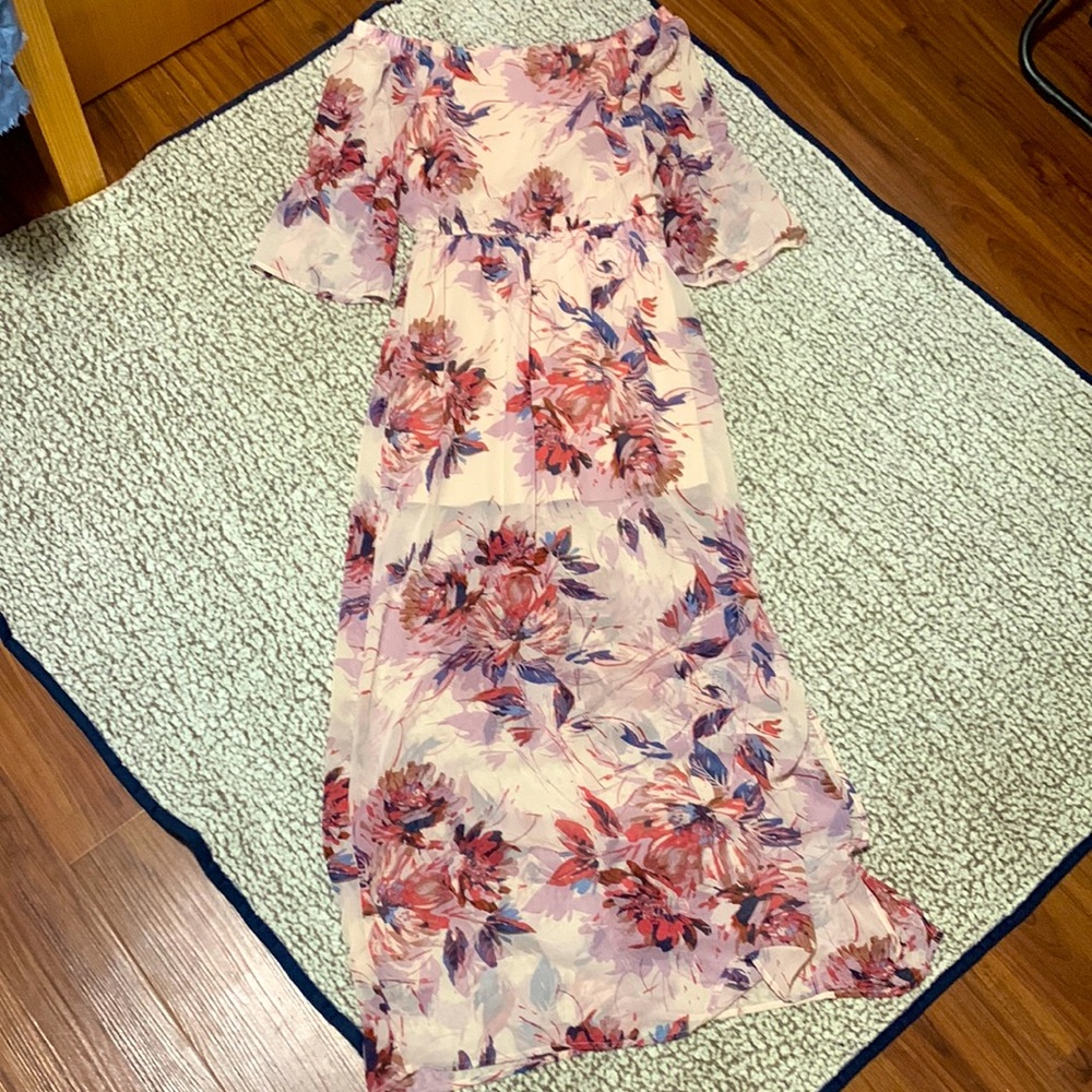 Charlotte Russe Maxi floral maxi dress